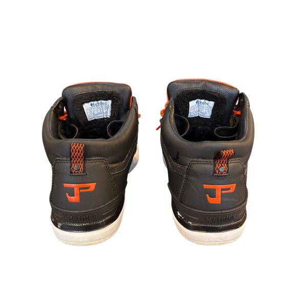 Etnies Black Orange White Mens High Rise ODB Lx Walker sz 10 skate shoe - Picture 3 of 8